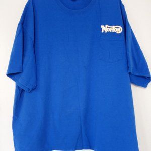 Vintage Norton Owners Club Nor Cal T shirt XL BSA Triumph